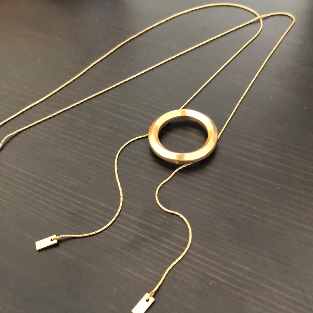 Madewell Bolo Tie Necklace